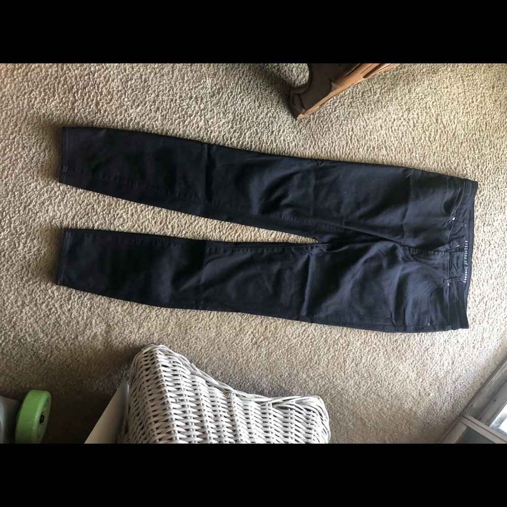 Black skinny jeans!